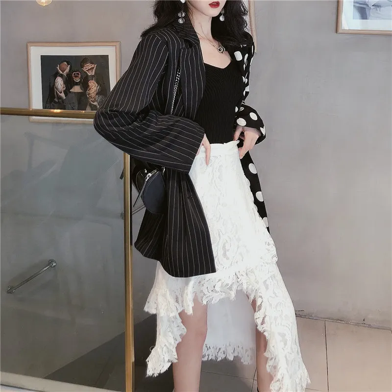 [@0cmspring] "LOTUS LEAF " SKIRT W010339REVIEW