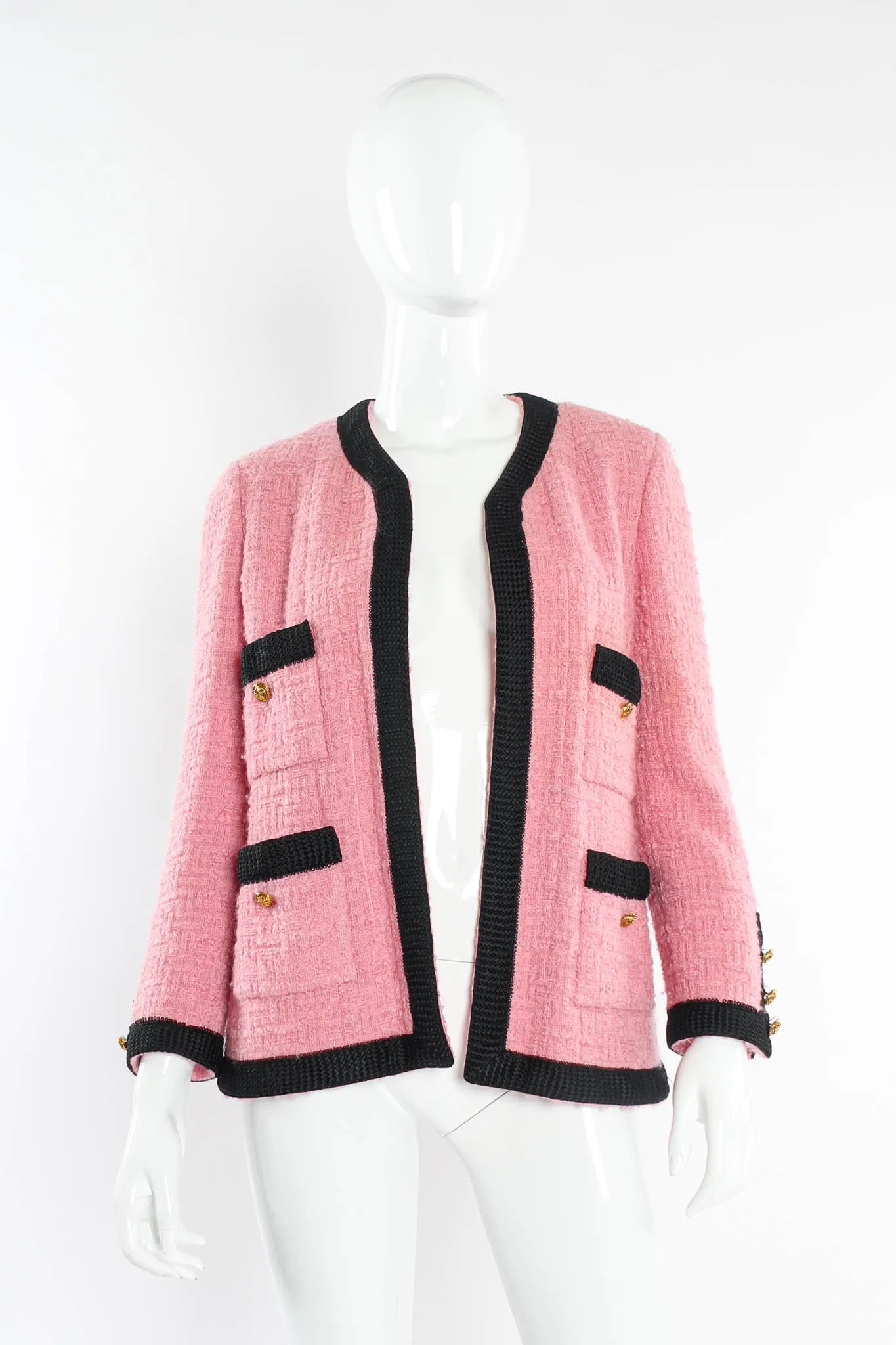 1980s Boucle Jacket & Skirt Set
