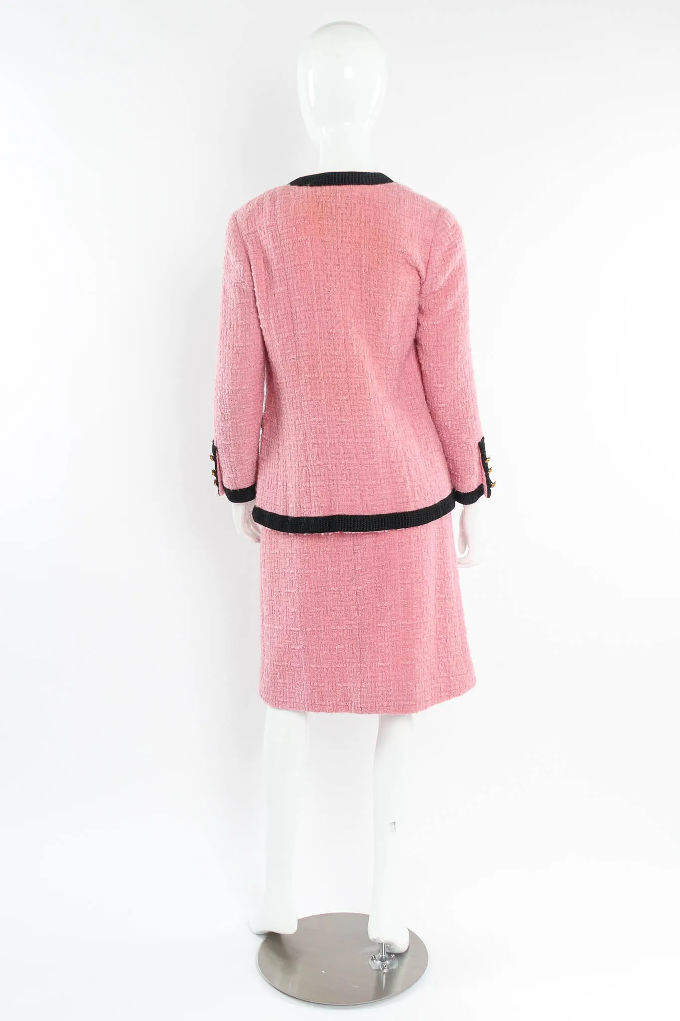 1980s Boucle Jacket & Skirt Set