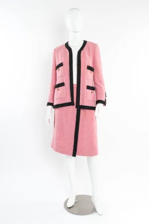1980s Boucle Jacket & Skirt Set