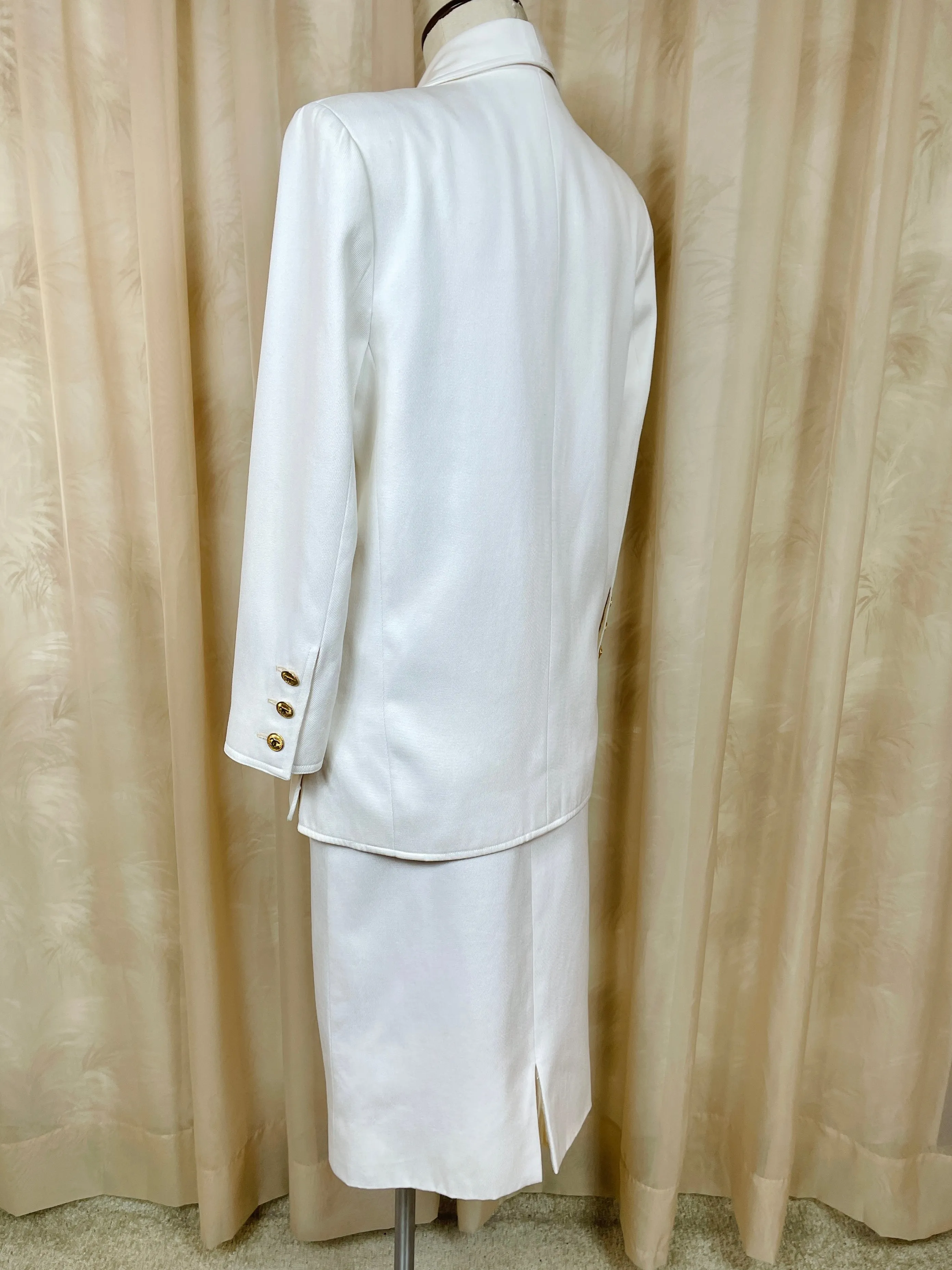 1980's Military Style Chanel Suit