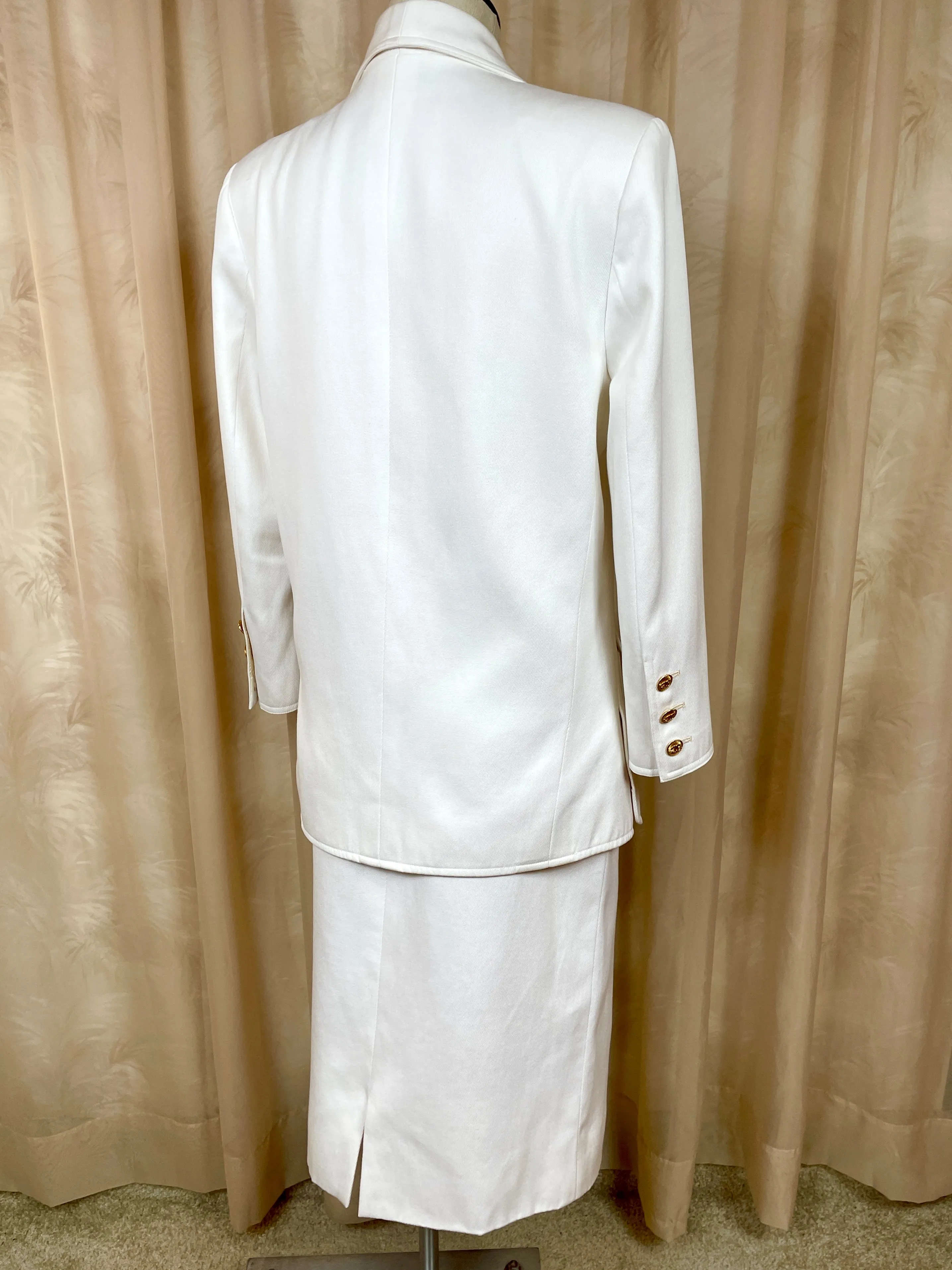 1980's Military Style Chanel Suit