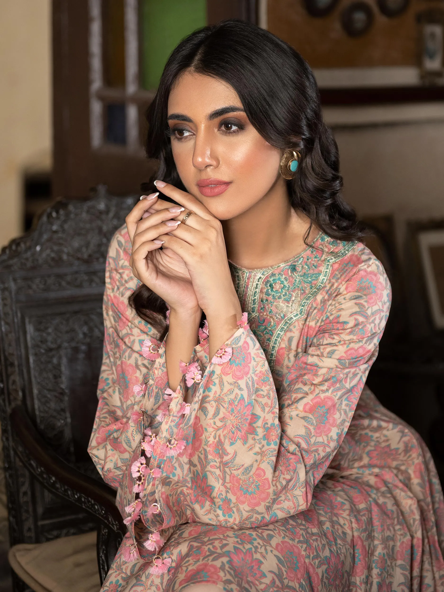 2 Piece Lawn Suit-Embroidered (Unstitched) | Lime Light Women Eid Collection 2023