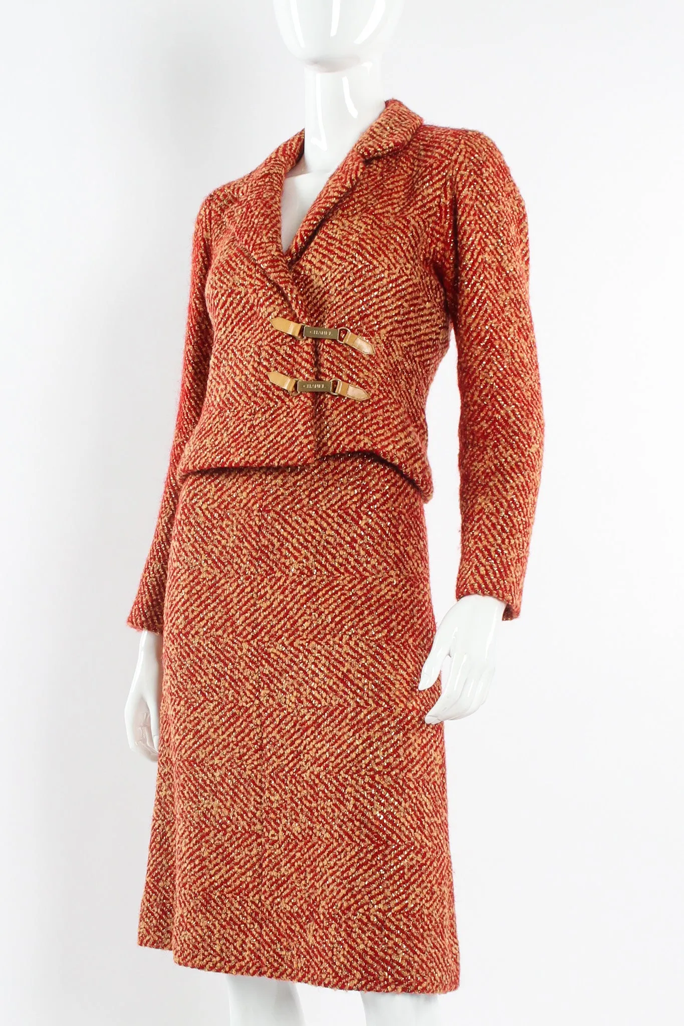2000A Metallic Speckle Tweed Set