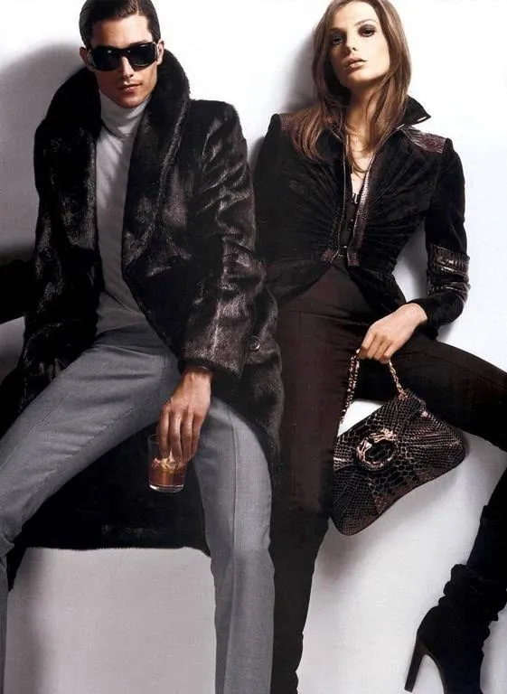 2004 F/W Suede Python Darted Jacket