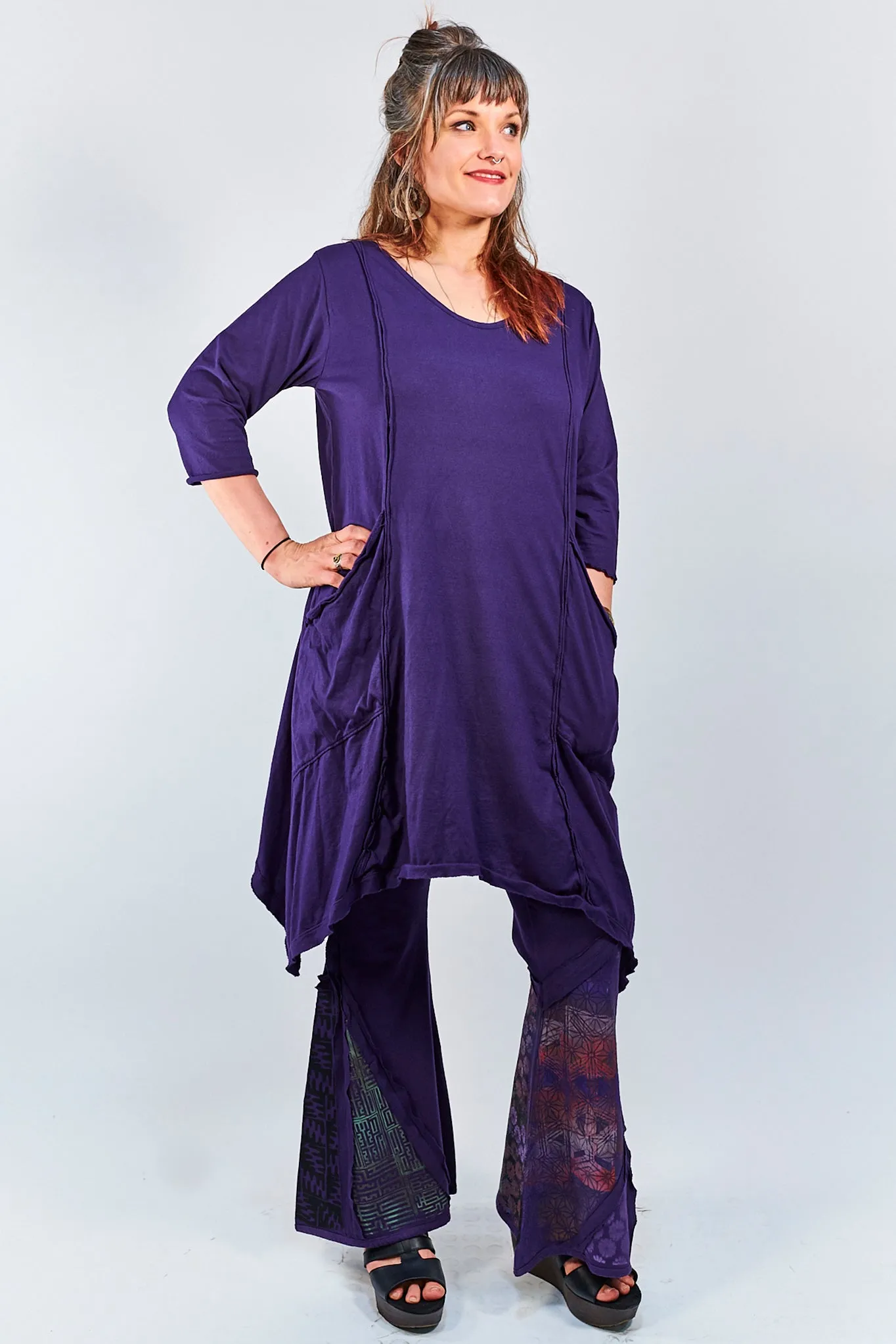 2298 Vector Long Mystic Purple -Unprinted