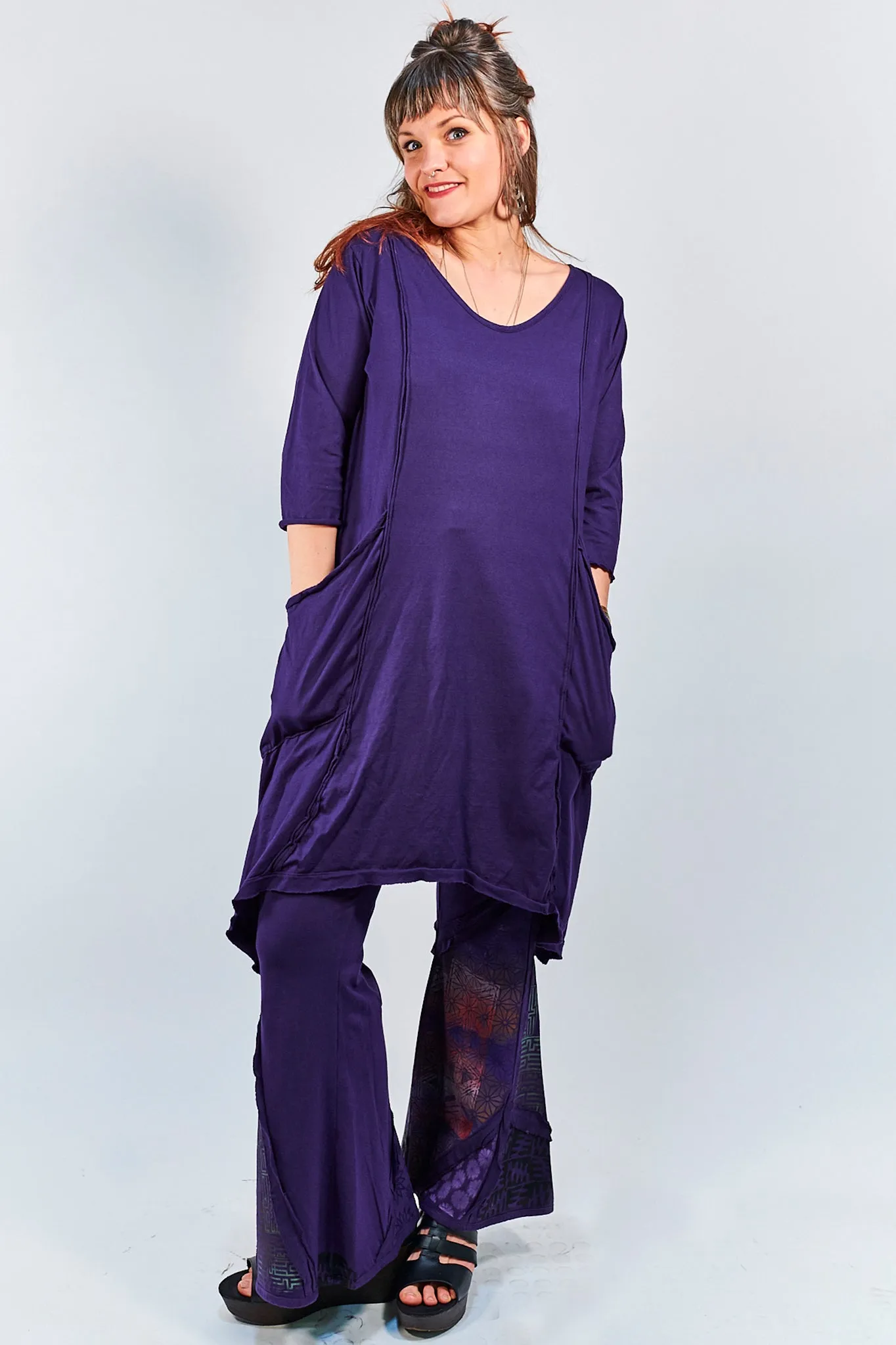 2298 Vector Long Mystic Purple -Unprinted