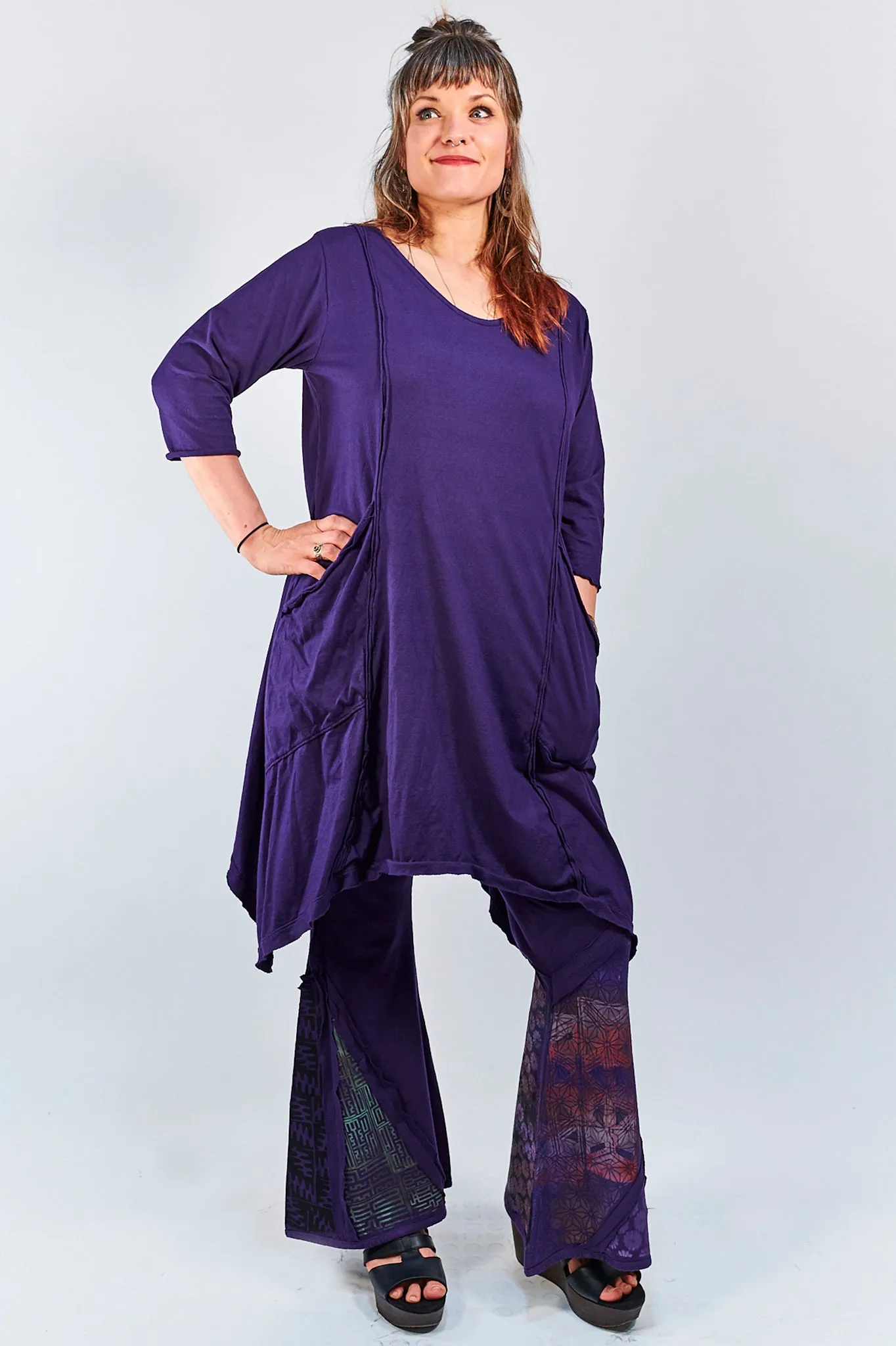 2298 Vector Long Mystic Purple -Unprinted