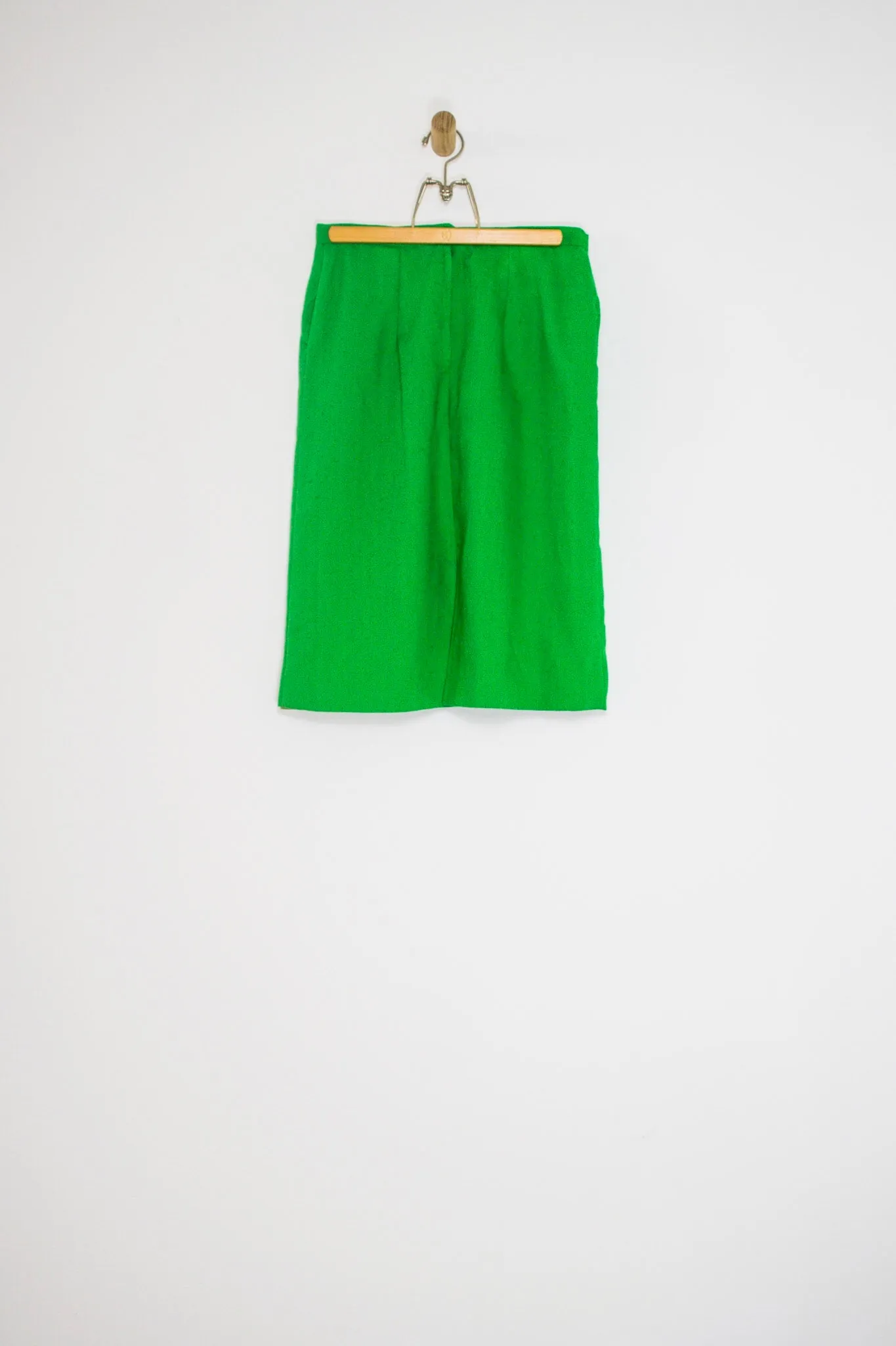 70's/80's KELLY GREEN TWO PIECE SUIT / MEDIUM