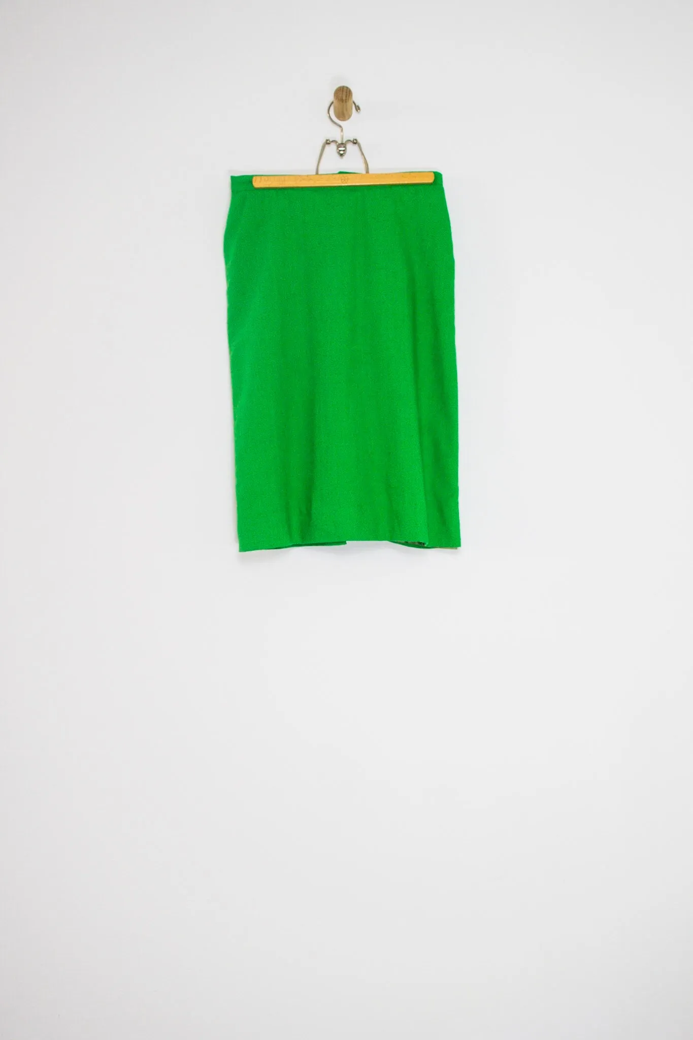 70's/80's KELLY GREEN TWO PIECE SUIT / MEDIUM