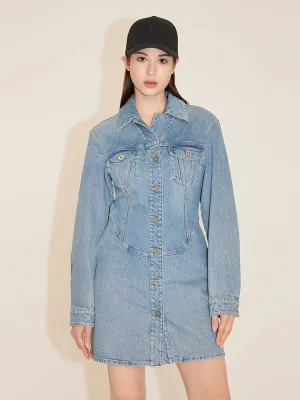 A-Line Denim Dress
