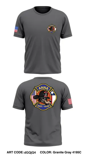 A-Shift, Anna Fire Department Store 1 Core Men's SS Performance Tee - dGQjQ4
