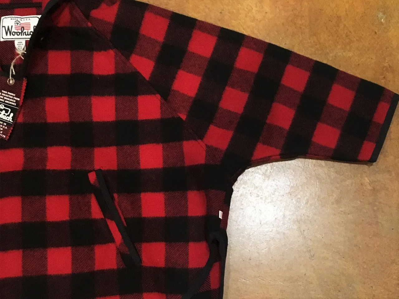 A15445 Woolrich Mill Wool Popover