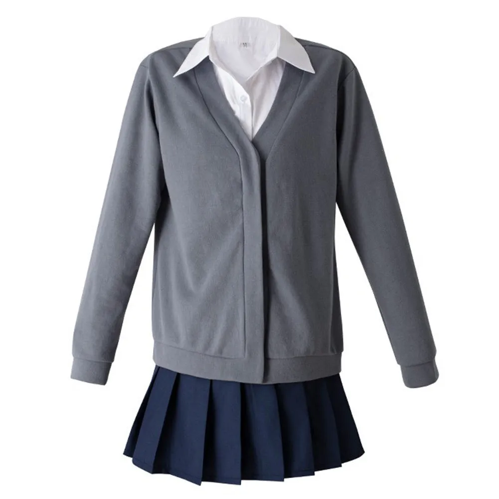 Aharen-san Is Indecipherable Reina Aharen Cosplay Costume School Uniform Outfits Halloween Carnival Suit