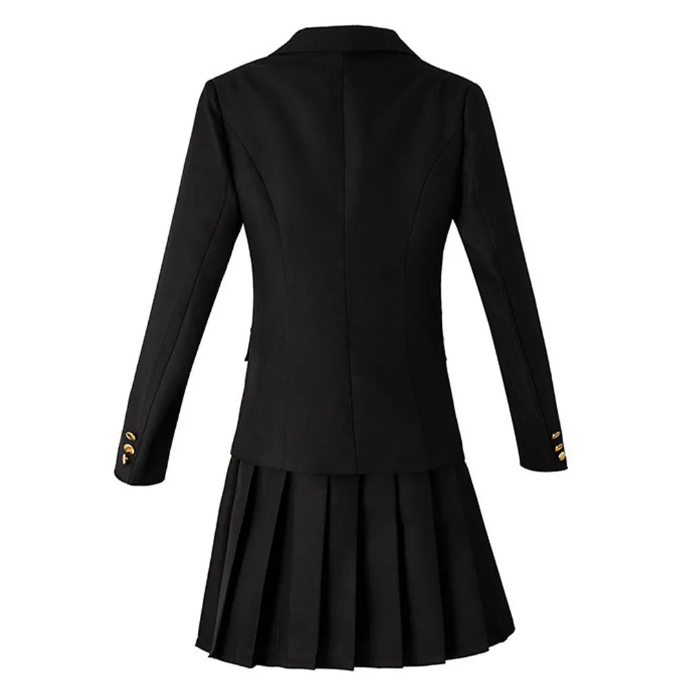 Akebi‘s Sailor Uniform Cosplay Costume Dress Outfits Halloween Carnival Suit