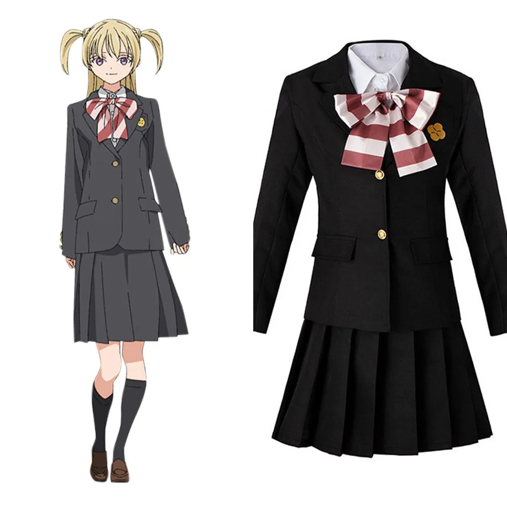 Akebi‘s Sailor Uniform Cosplay Costume Dress Outfits Halloween Carnival Suit