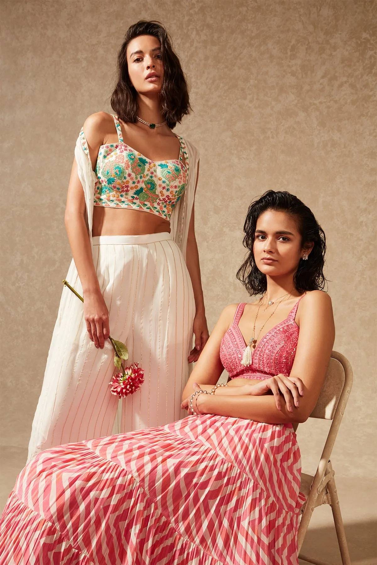 AKIRA TIERED SKIRT