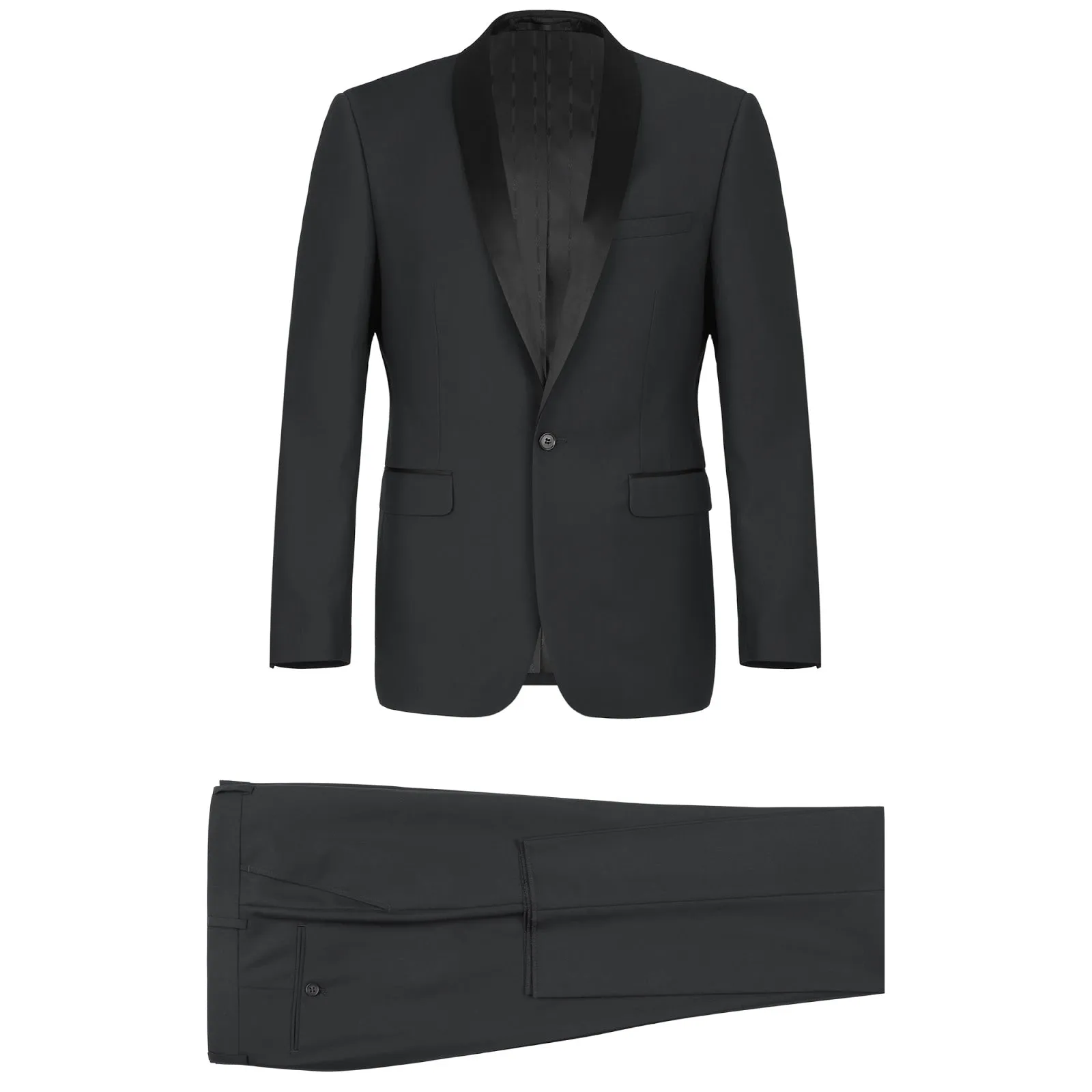 Alessandro Vitello by Renoir 2-Piece Slim Fit Shawl Lapel Tuxedo Suit SH201-1