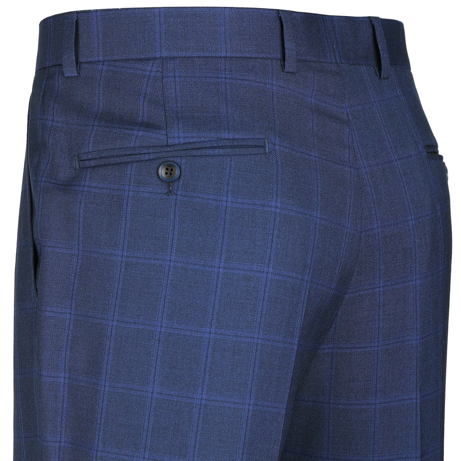 Alessandro Vitello by Renoir 2-Piece Slim Fit Single Breasted Check Dress Suit 292-6