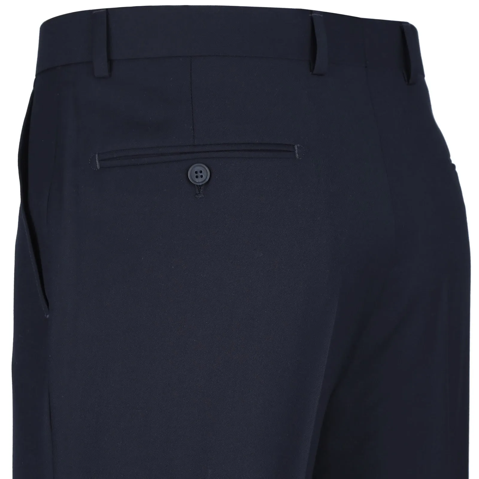Alessandro Vitello by Renoir Dark Navy 2-Piece Slim Fit Single Breasted Notch Lapel Suit 201-2