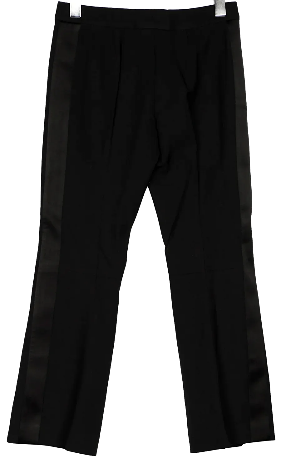 Alexander McQueen UK. Black Wide Leg Pants