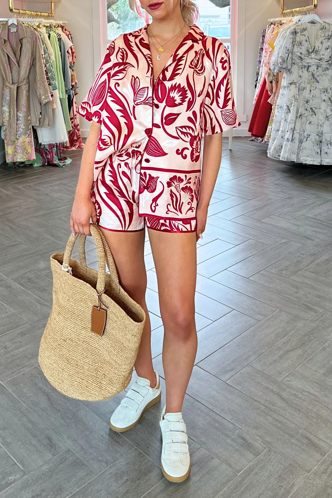 Alie Silk Twill Shorts | Morfeo