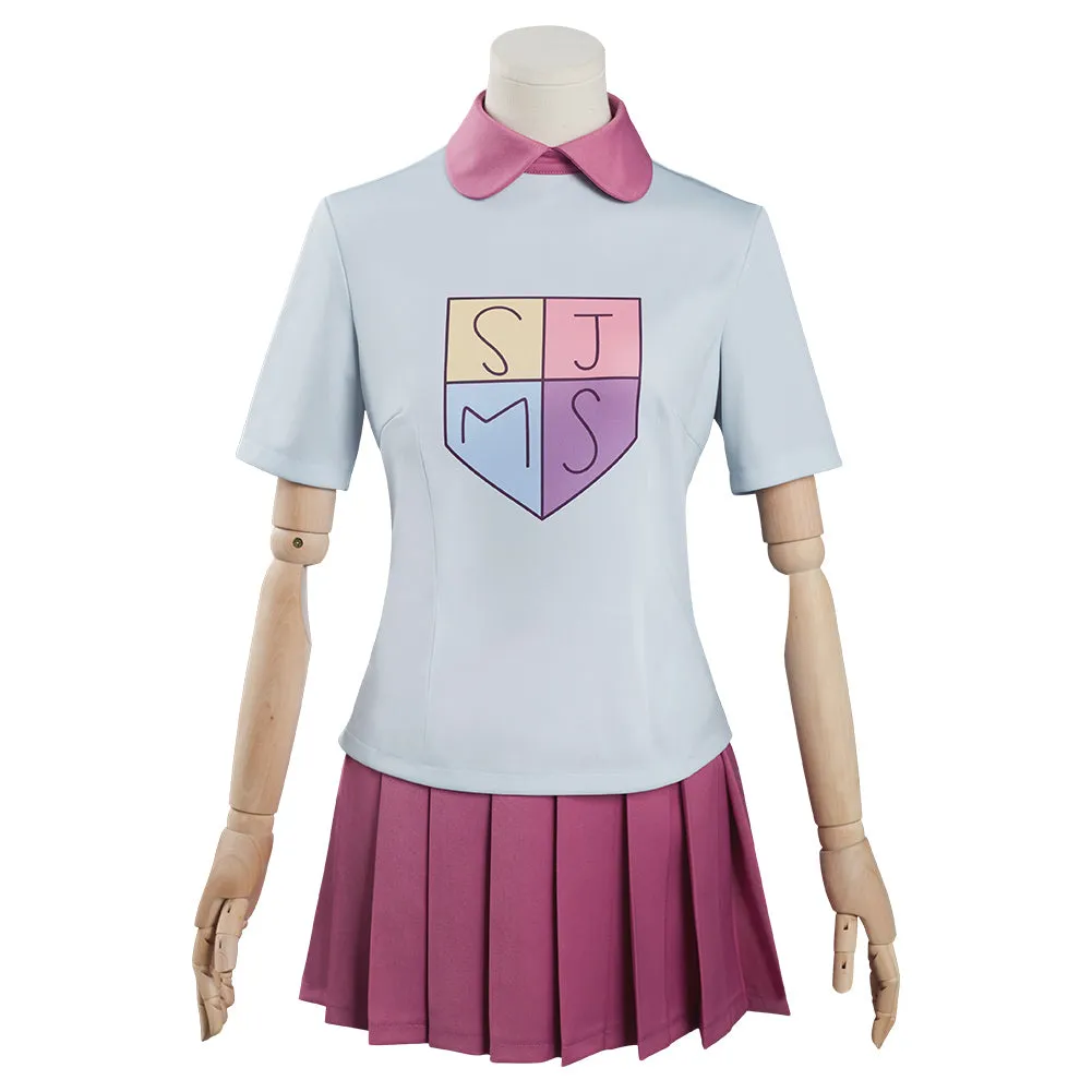 Amphibia Anne Boonchuy Uniform Skirts Outfits Cosplay Costume Halloween Carnival Suit