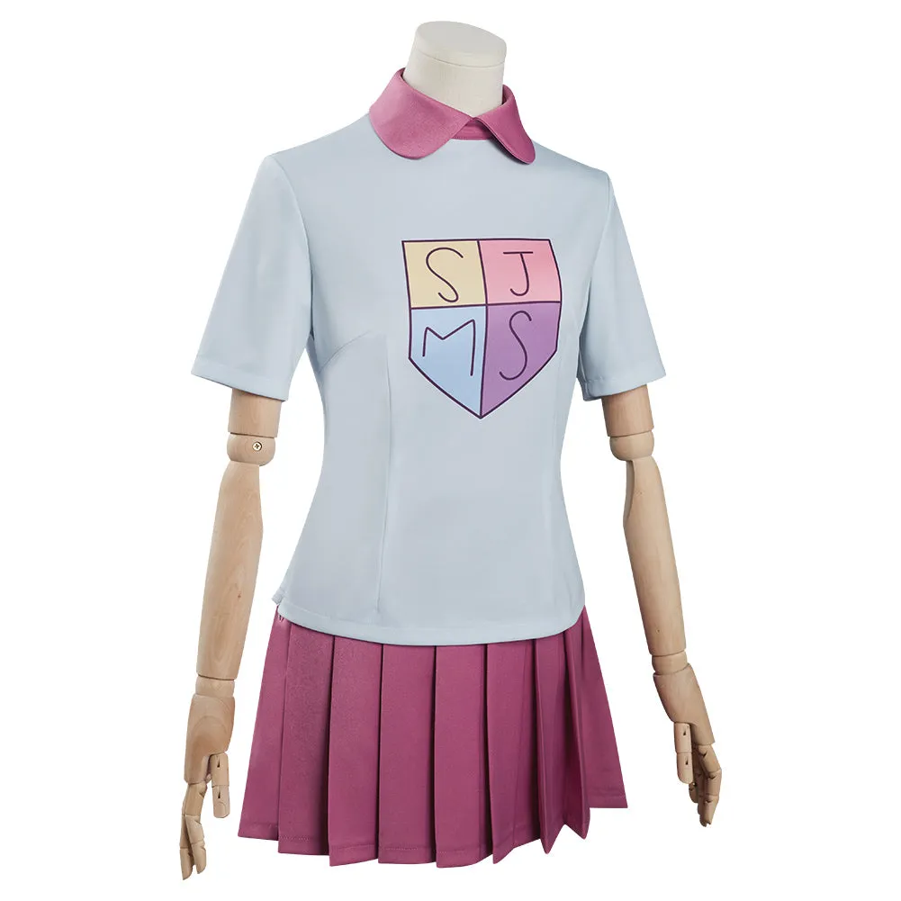Amphibia Anne Boonchuy Uniform Skirts Outfits Cosplay Costume Halloween Carnival Suit
