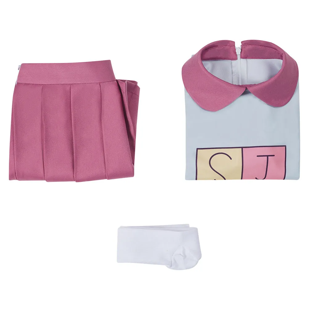 Amphibia Anne Boonchuy Uniform Skirts Outfits Cosplay Costume Halloween Carnival Suit