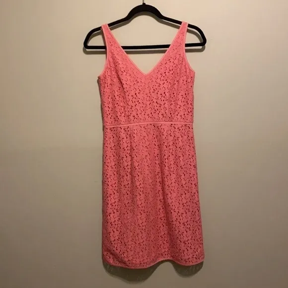 Ann Taylor | Pink Floral Sleeveless Midi Dress | NWT