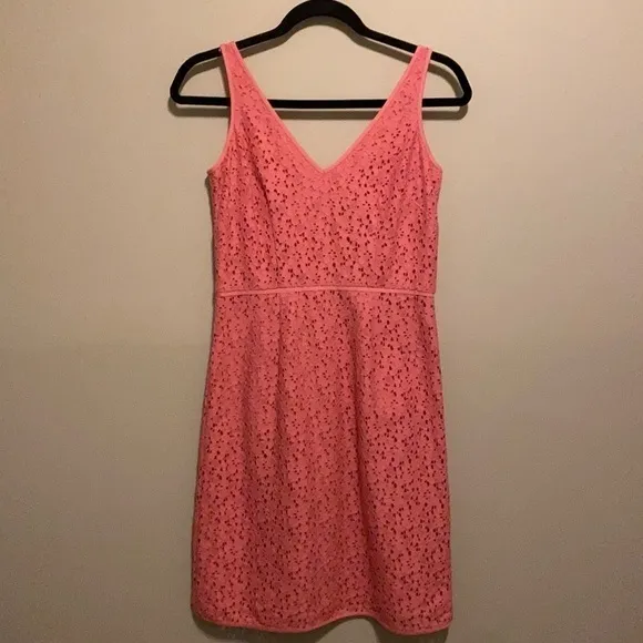 Ann Taylor | Pink Floral Sleeveless Midi Dress | NWT