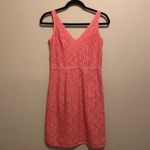 Ann Taylor | Pink Floral Sleeveless Midi Dress | NWT