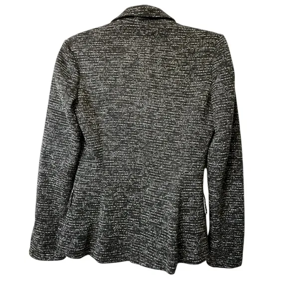 ANTHROPOLOGIE Cartonnier Flecked Knit Blazer Jacket XS Cute Lining!