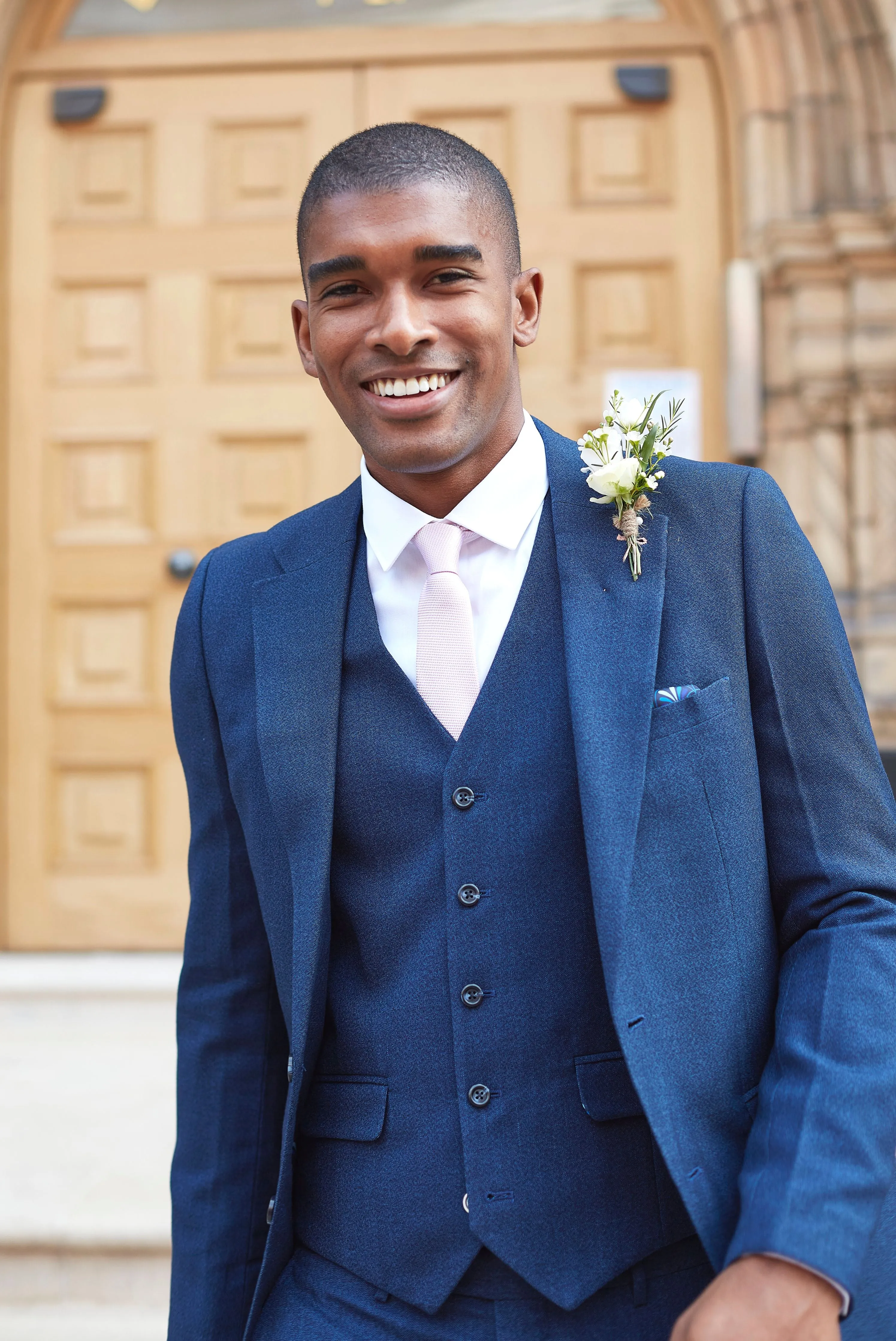 ARCHIE Blue Suit Jacket