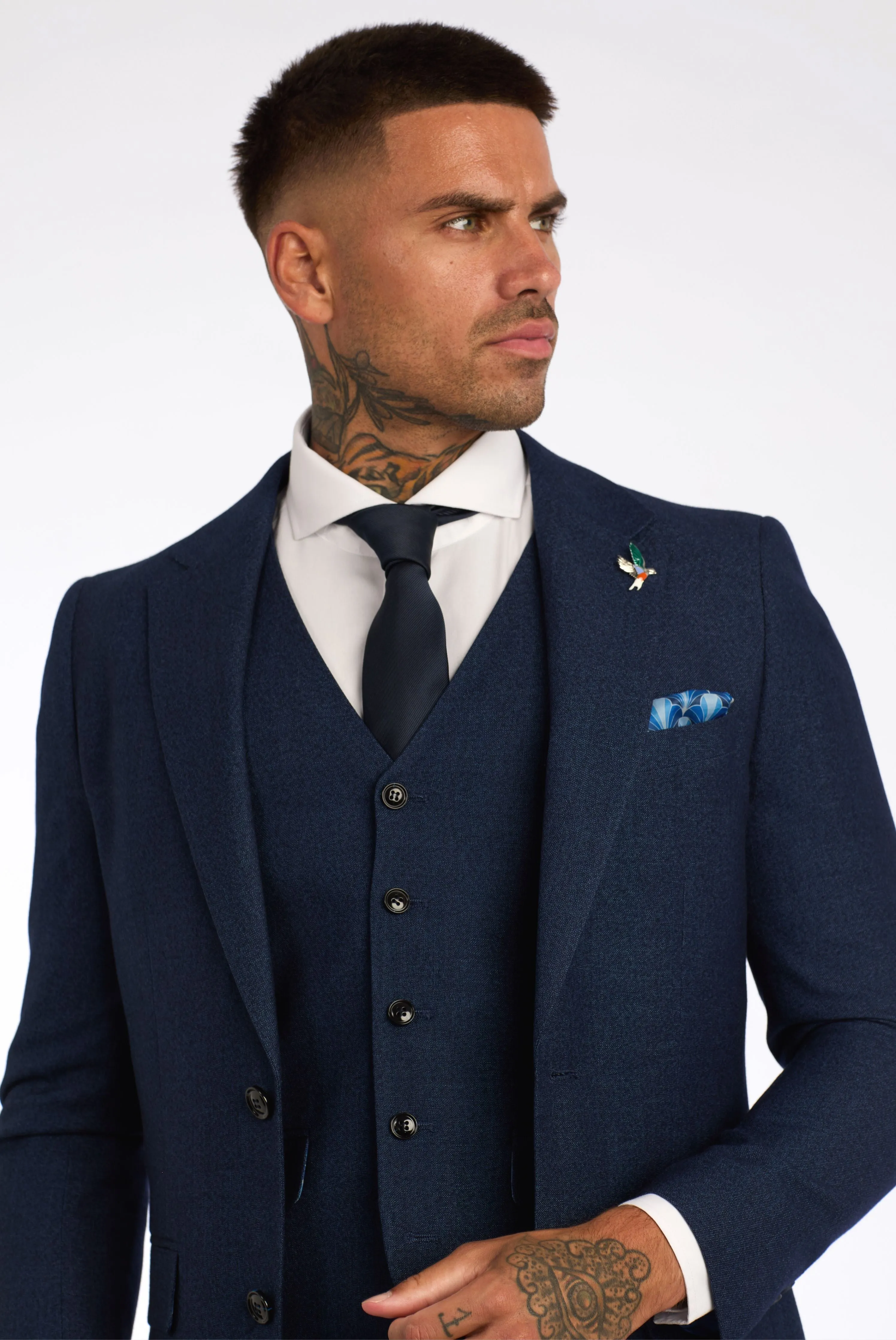 ARCHIE Blue Suit Jacket