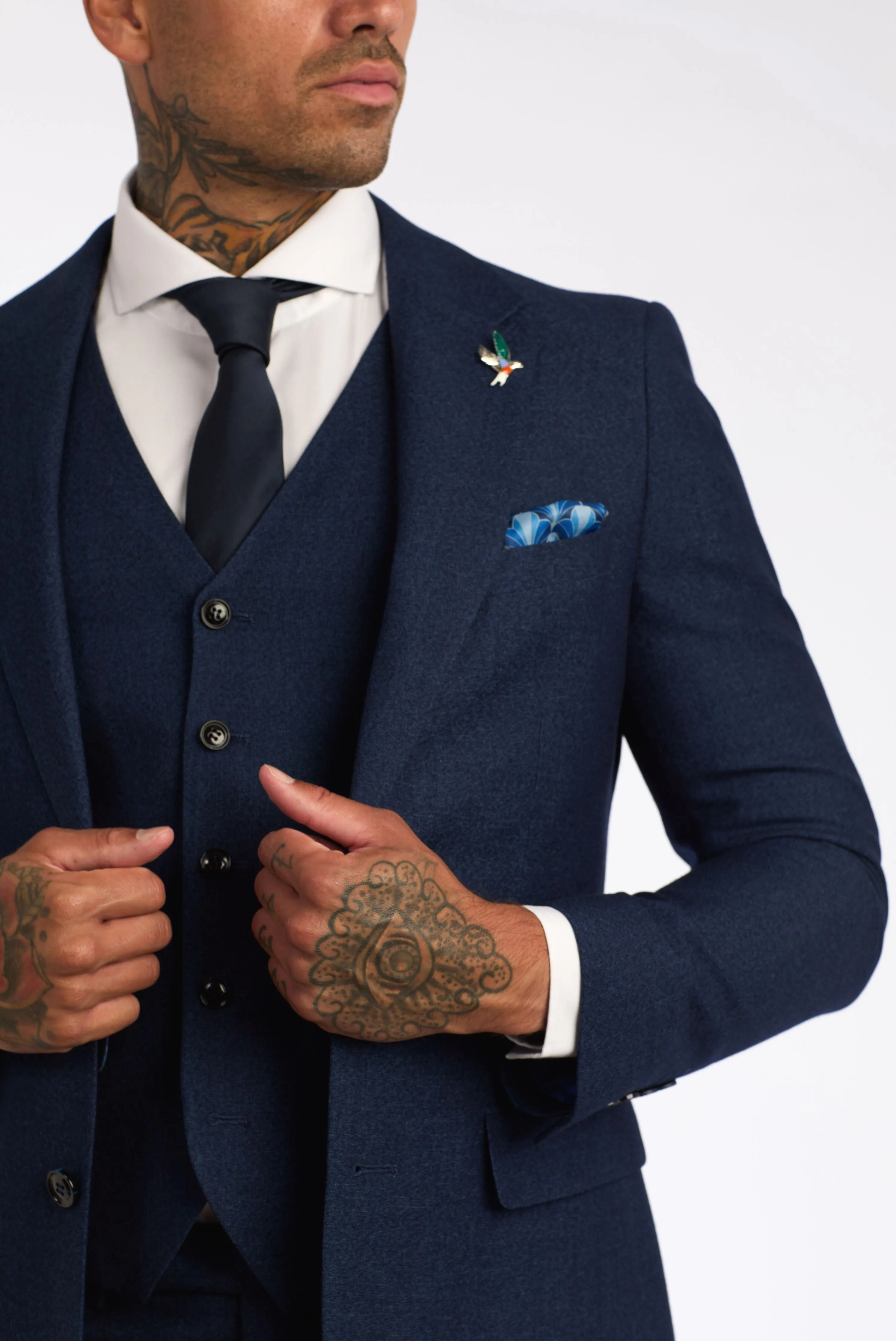 ARCHIE Blue Suit Jacket
