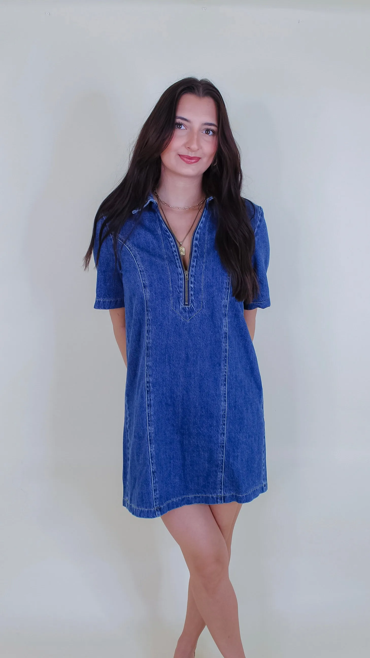 Ashton Denim Dress