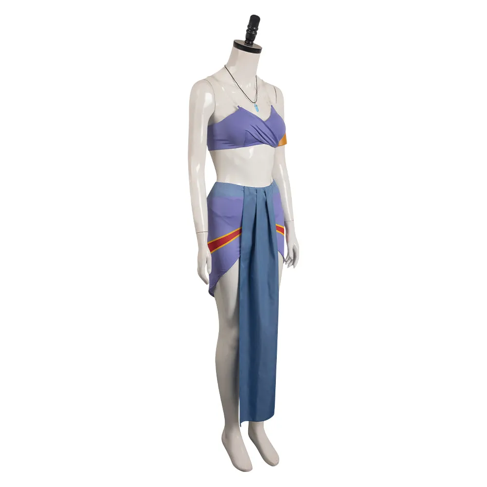 Atlantis: The Lost Empire Princess Kida Cosplay Costume Outfits Halloween Carnival Suit