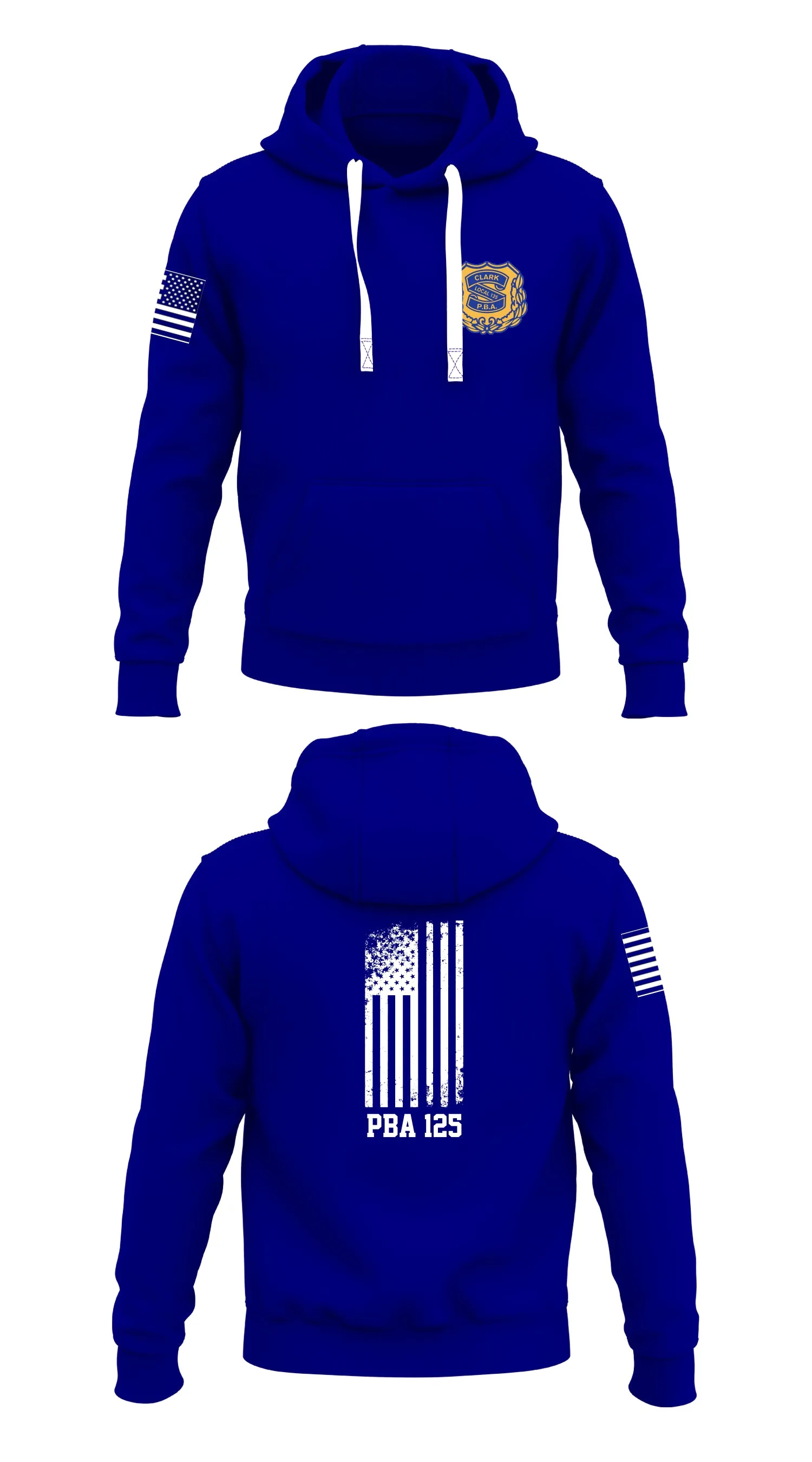 B Platoon Day Shift Store 1  Core Men's Hooded Performance Sweatshirt - 53456373835