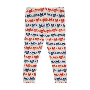Baby Ribbon Bow All Over Leggings