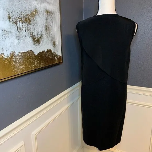 Banana Republic sweater shirt dress w flutter back