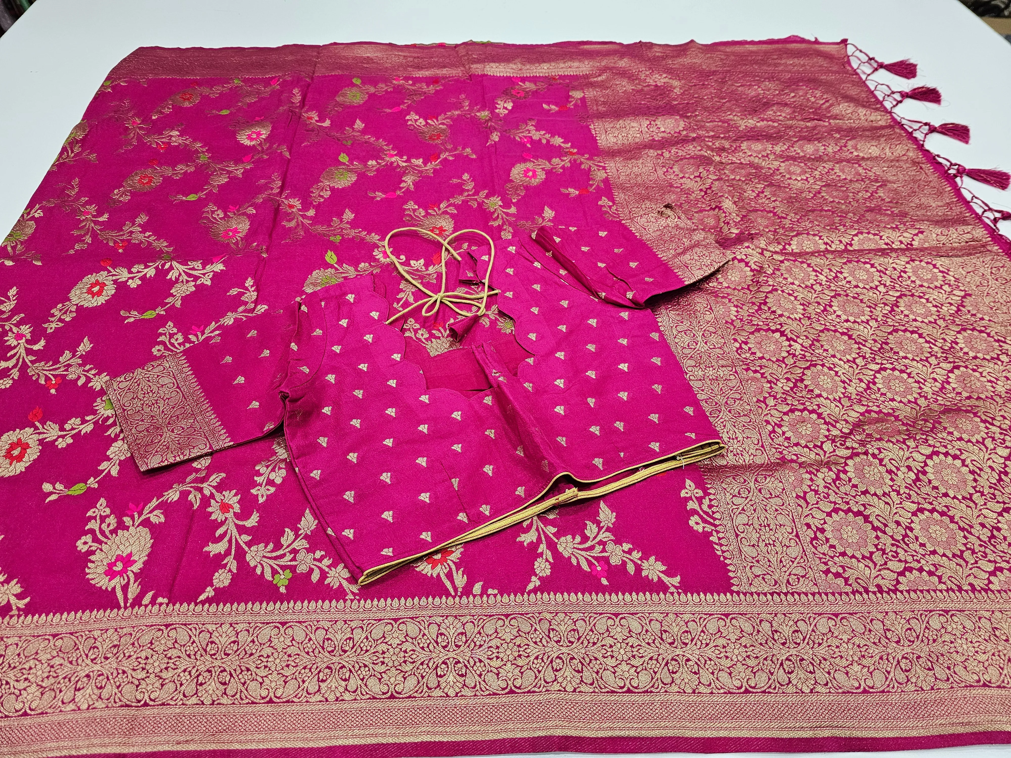 Banaras Munga silk Saree