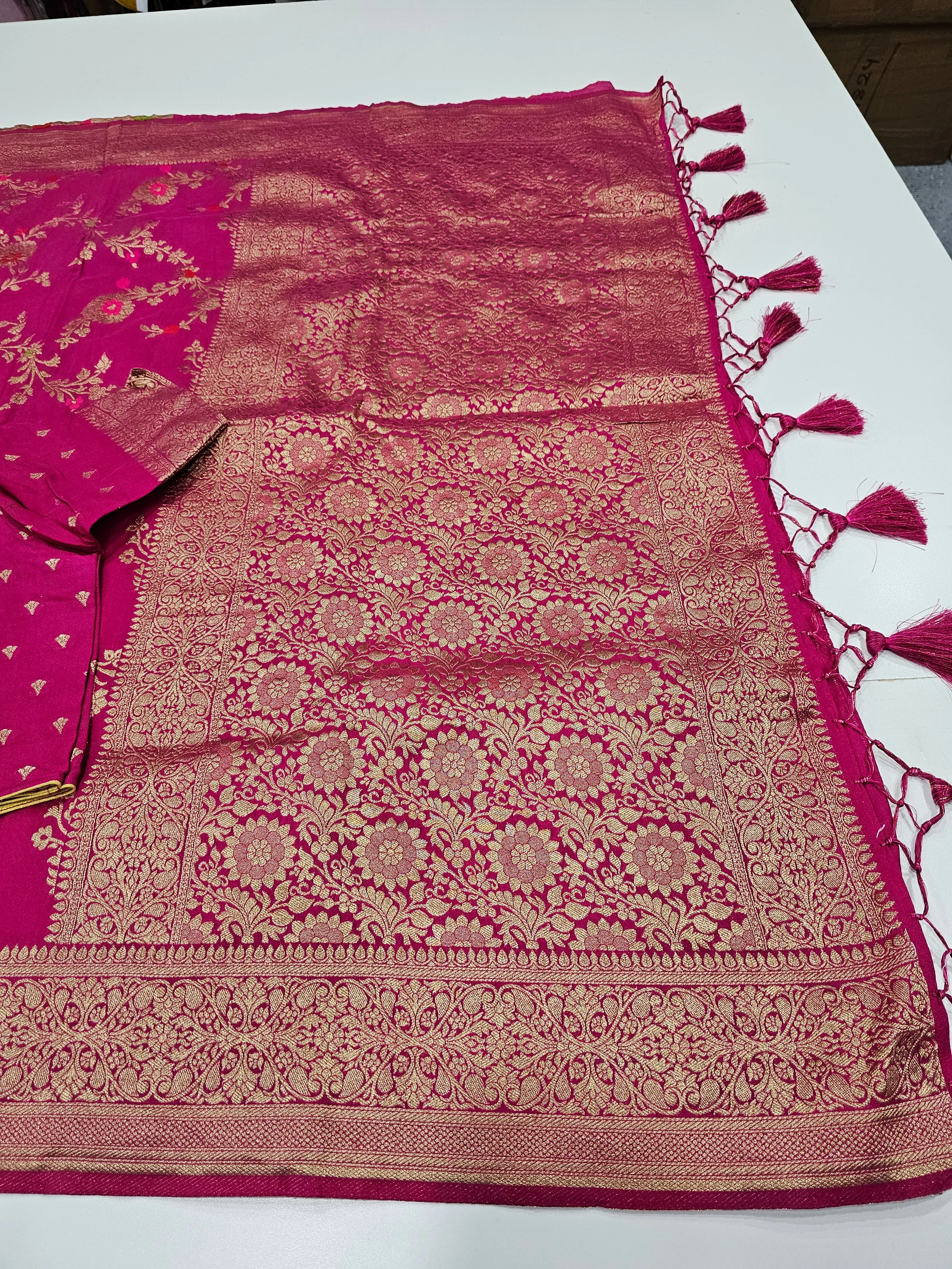 Banaras Munga silk Saree