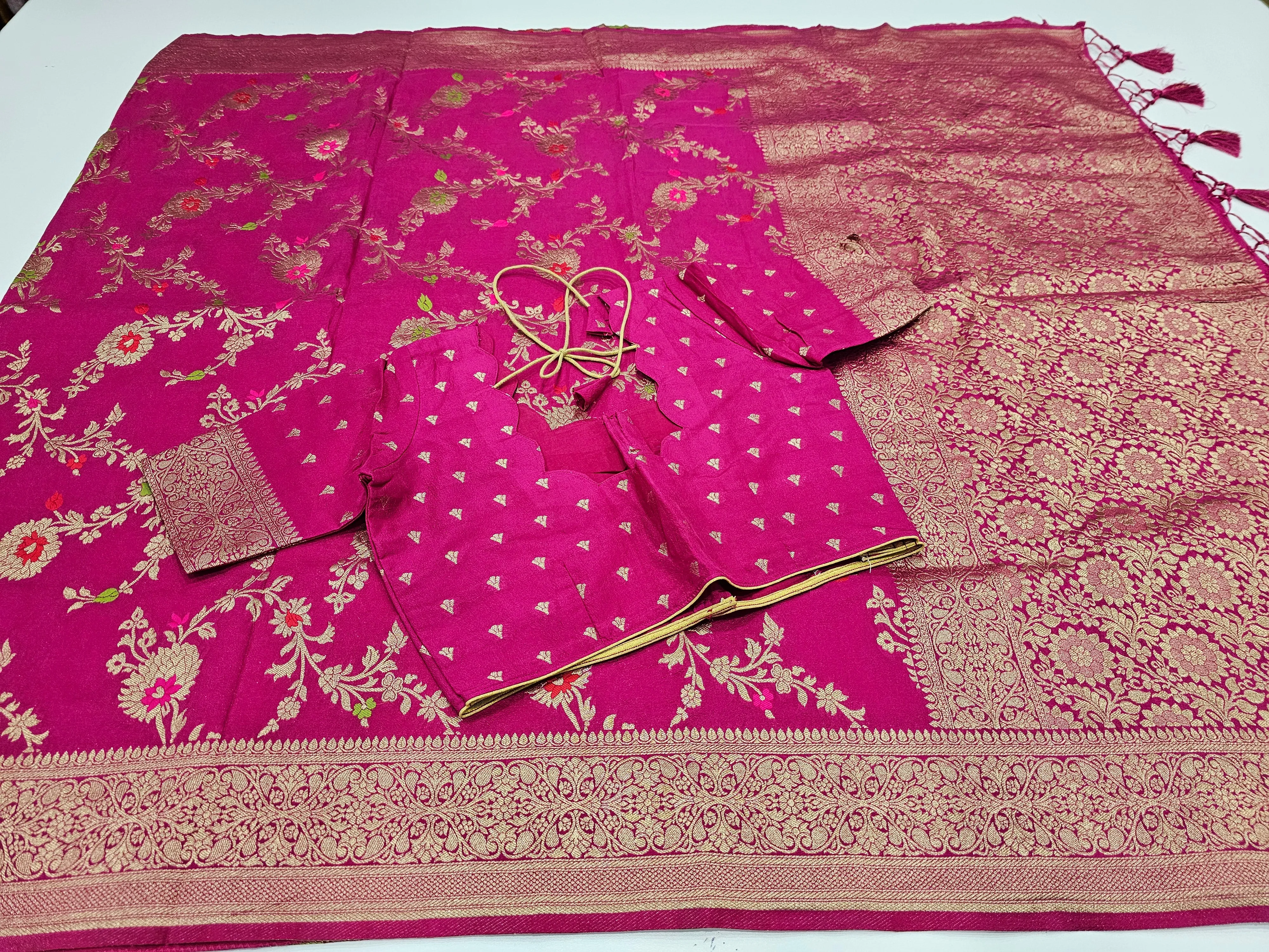 Banaras Munga silk Saree