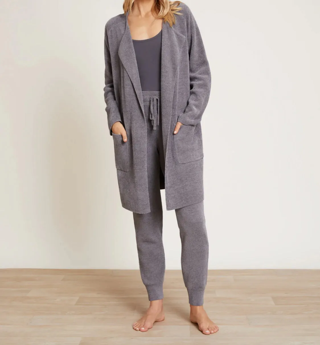 Barefoot Dreams CozyChic Ultra Lite® Wide Collar Cardigan - Two Colors Available