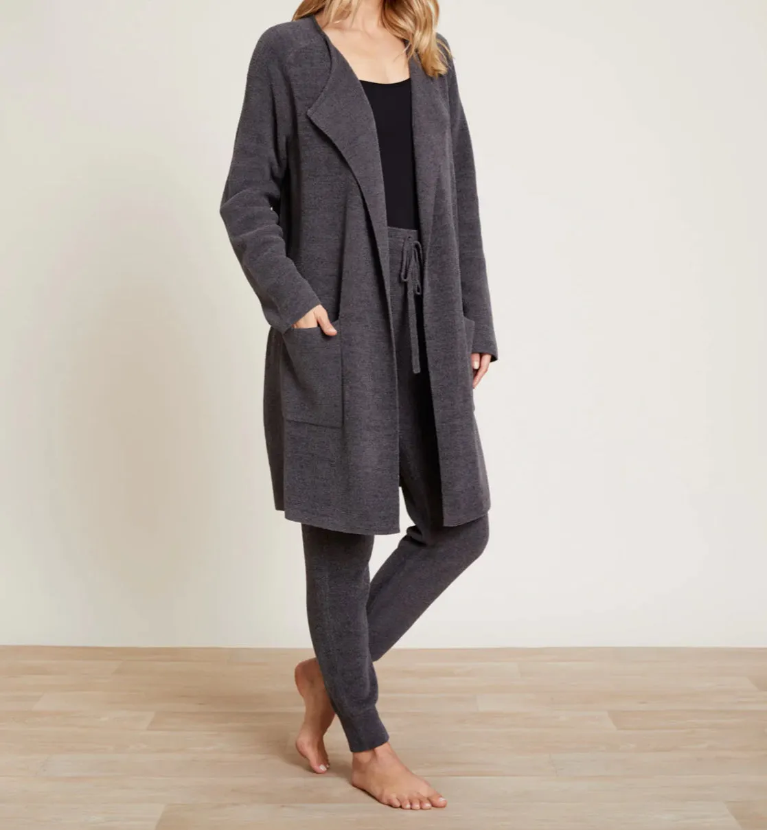 Barefoot Dreams CozyChic Ultra Lite® Wide Collar Cardigan - Two Colors Available