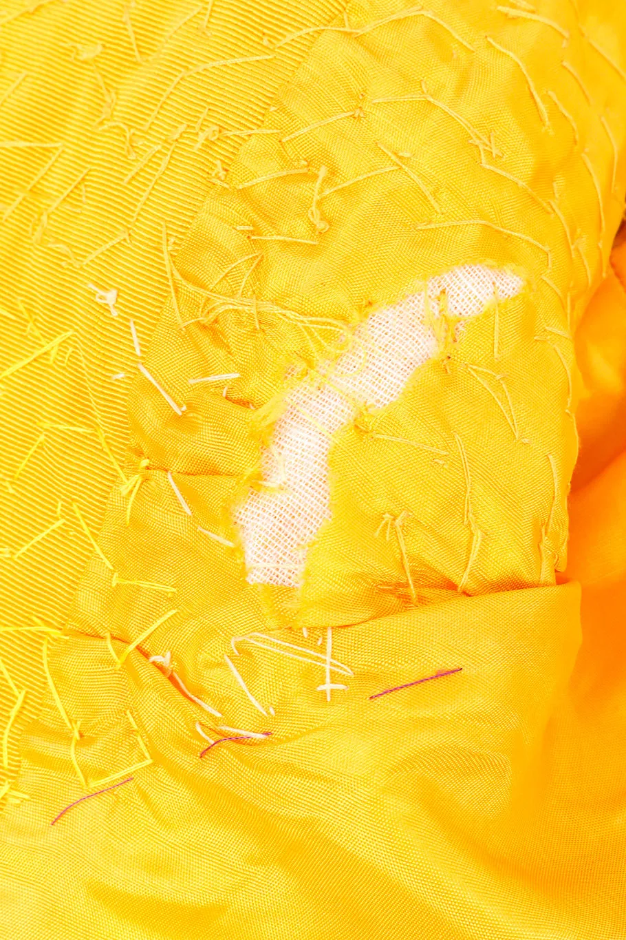 Beaded Button Grosgrain Top