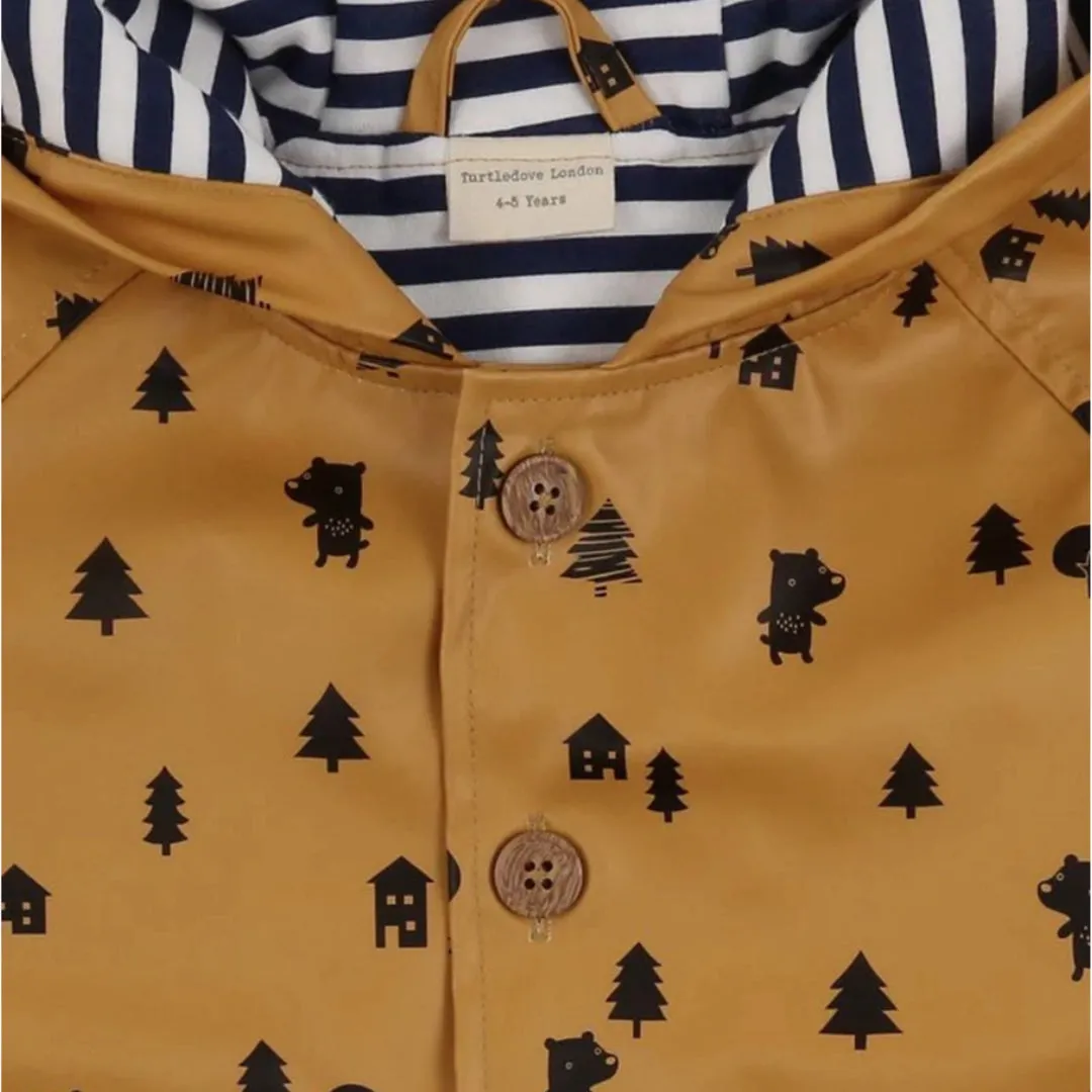 Bear & Forest Rain Jacket