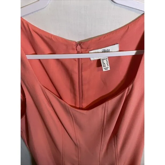 Belle Badgley Mischka Women’s Shift Dress Size 14 Pink Party Going Out Formal