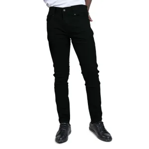 Ben Sherman - DENWX2003 Wax Leather Coated Denim Jeans Black